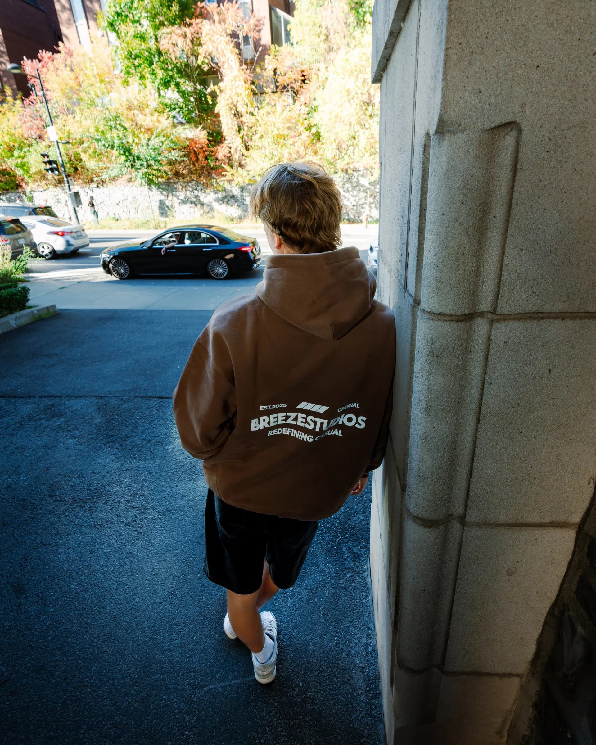 Breezy SZN Hoodie Brown