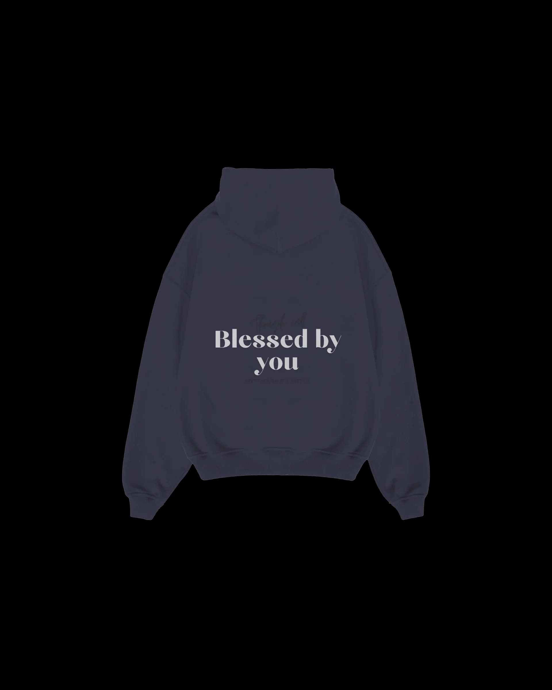 Hoodie Origin back — Dark Navy